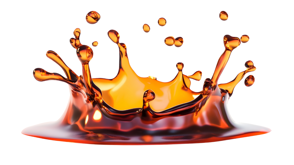 Transparent Copper Drop